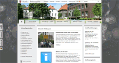 Desktop Screenshot of friesoythe.de